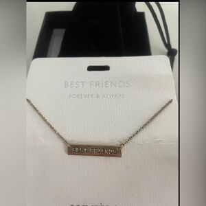 Best friend gold necklace